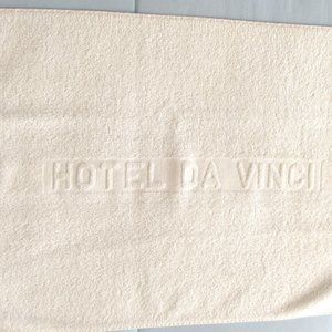 HOTEL da VINCI San Juan Puerto Rico Hand Towel SOUVENIR Advertising Travel 1970s
